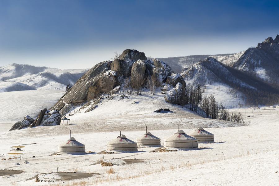 Mongolie - Hivernale en Mongolie….. Aventure en traineau à chiens