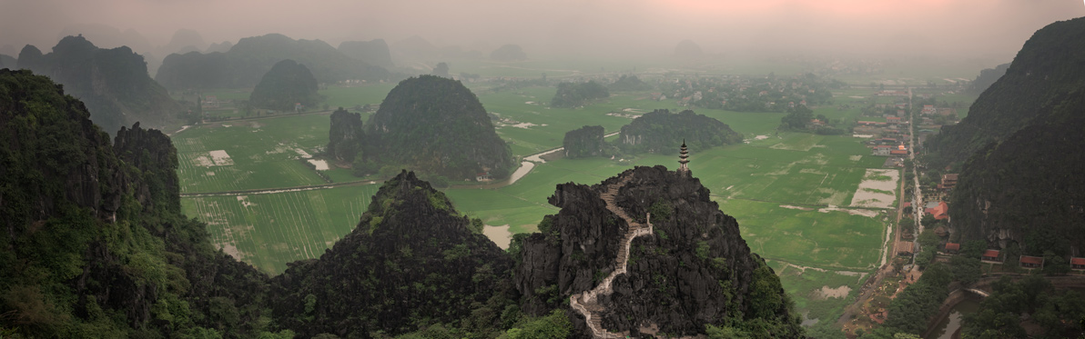 Voyage Découverte au Vietnam - Tam Coc, la Baie d'Along Terrestre